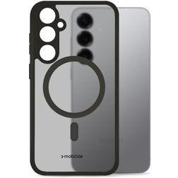 Mobilize Hybrid Coque Samsung Galaxy S26 Plus MagSafe Coque arrière Rigide Anti-Chocs - Noir