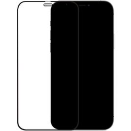 Mobilize Edge-To-Edge Glass Screen Protector Apple iPhone 12 Pro Max 6.7inch Black Full Glue
