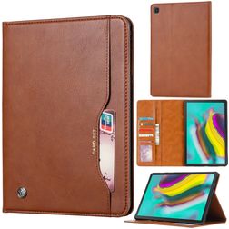 Mobigear Business Coque Samsung Galaxy Tab A 10.1 (2019) Etui - Marron