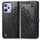 Mobigear Mandala Housse Realme C31 Etui Porte-Monnaie - Noir