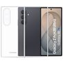 Mobilize Gelly Case Coque Transparente Samsung Galaxy Z Fold 8 Ultra Coque arrière en TPU Souple - Transparent