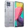 Mobigear Rugged Shield Coque Samsung Galaxy M53 Coque arrière en TPU Souple Anti-Chocs - Gris