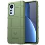 Mobigear Rugged Shield Coque Xiaomi 12 Lite Coque arrière en TPU Souple Anti-Chocs - Vert