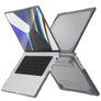 Mobigear Shockproof MacBook Pro 14 Pouces (2021-2026) Coque - Gris - Model A2442 / A2779 / A2918 / A2992 / A3401 / A3112 / A3434 / A3427 / A3426