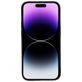 Mobiparts Coque iPhone 14 Pro Coque arrière en Silicone - Noir