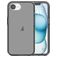 Mobigear Crystal Coque iPhone 16e Coque arrière Rigide - Gris