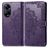 Mobigear Dreamcatcher Housse OPPO A98 Etui Porte-Monnaie - Violet