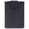 Valenta Card Case Pocket - Porte Cartes en en Cuir véritable - 8 Cartes - Bleu
