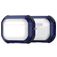 Mobigear Shockproof Coque rigide pour Apple AirPods Pro 1 - Bleu foncé