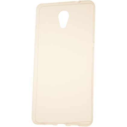Mobilize Gelly Coque Transparente Lenovo P2 Coque arrière en TPU Souple - Transparent