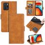 Mobigear Slim Magnet Housse POCO X3 GT Etui Porte-Monnaie - Cognac