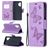 Mobigear Butterfly Housse Samsung Galaxy A32 5G Etui Porte-Monnaie - Violet