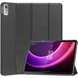 Mobigear Tri-Fold Coque Lenovo Tab P11 Gen 2 Etui - Noir