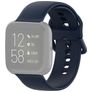 Mobigear Sport Buckle Bracelet Silicone Fitbit Versa Fermeture boucle ardillon - Dark Blue