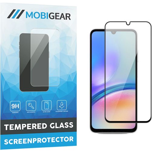 Mobigear Premium Samsung Galaxy A05s Verre trempé Protection d'écran - Compatible Coque - Noir