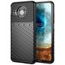 Mobigear Groove Nokia X10 TPU souple Coque arrière - Noir
