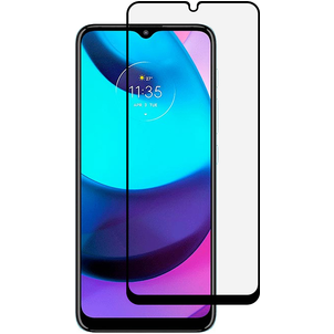 Mobigear Premium Motorola Moto E20 Verre trempé Protection d'écran - Compatible Coque - Noir