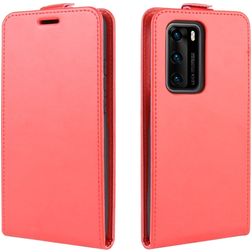Mobigear Huawei P40 Étui à rabat - Rouge