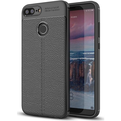 Mobigear Luxury Coque HONOR 10 Lite Coque arrière en TPU Souple - Noir