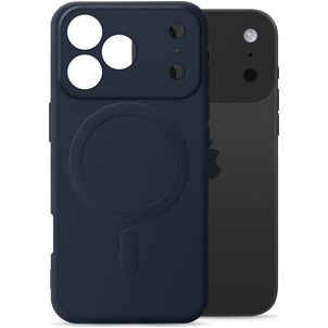 My Style Protective Flex Coque iPhone 17 Pro Max MagSafe Coque arrière en TPU Souple - Midnight Blue