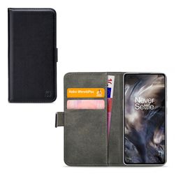 Mobilize Classic Gelly Wallet Housse OnePlus Nord Etui Porte-Monnaie - Noir