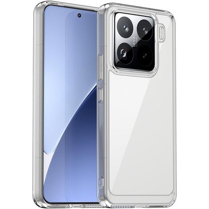 Mobigear Crystal Transparent Xiaomi 15 Pro Plastique rigide Coque arrière - Transparent