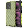 Mobigear Honeycomb Coque POCO X5 Pro Coque arrière Rigide Anti-Chocs - Vert
