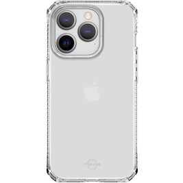 ITSkins SpectrumClear-R Coque Transparente iPhone 14 Pro Coque arrière en TPU Souple Anti-Chocs - Transparent