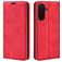 Mobigear Retro Slim Housse Samsung Galaxy A27 Etui Porte-Monnaie - Rouge