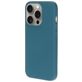 Mobiparts Coque iPhone 15 Pro Coque arrière en Silicone - Blueberry Blue