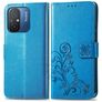 Mobigear Clover Housse Xiaomi Redmi 12C Etui Porte-Monnaie - Bleu