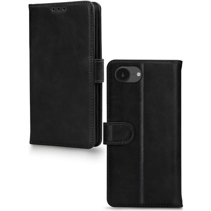 Mobilize Premium Gelly Housse iPhone 17e Etui Porte-Monnaie - Noir