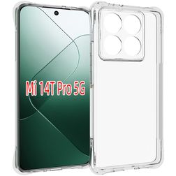 Mobigear Basics Transparent Xiaomi 14T Pro TPU souple Coque arrière - Transparent