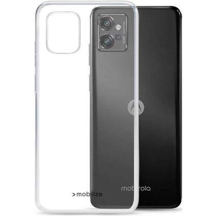 Mobilize Gelly Transparent Motorola Moto G32 TPU souple Coque arrière - Transparent