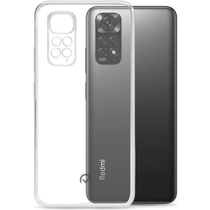 Mobilize Gelly Coque Transparente Xiaomi Redmi Note 11 4G Coque arrière en TPU Souple - Transparent