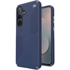 Speck Presidio2 Grip Coque Samsung Galaxy S25 FE MagSafe Coque arrière Rigide Anti-Chocs - Coastal Blue