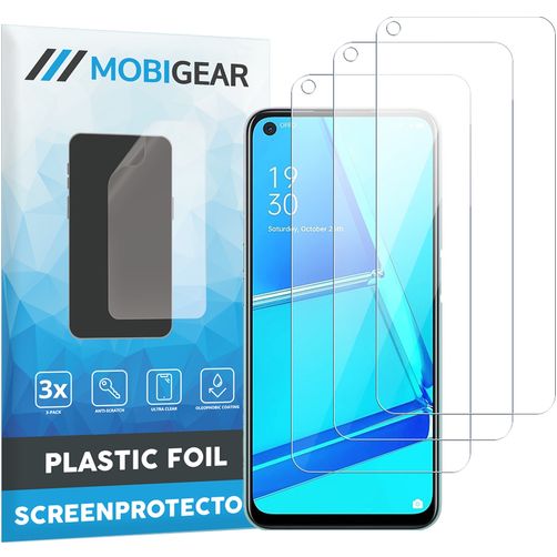 Mobigear OPPO A52 Protection d'écran Film - Compatible Coque (Lot de 3)