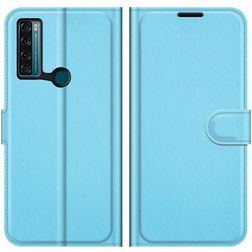 Mobigear Classic Housse TCL 20 SE Etui Porte-Monnaie - Bleu