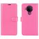 Mobigear Classic Housse Nokia 5.4 Etui Porte-Monnaie - Magenta