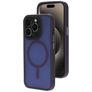 Mobiparts Hardcover Coque iPhone 15 Pro MagSafe Coque arrière Rigide - Satin Purple