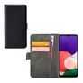 Mobilize Classic Gelly Wallet Samsung Galaxy A22 5G Étui Portefeuille - Noir