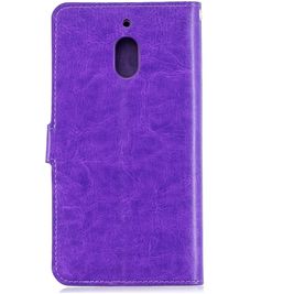 Mobigear Wallet Housse Nokia 2.1 Etui Porte-Monnaie - Violet