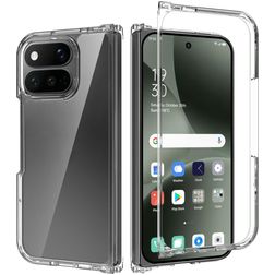 Mobigear Crystal Coque Transparente Google Pixel 11 Pro Fold Coque arrière Rigide - Transparent