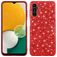 Mobigear Glitter Samsung Galaxy A54 Plastique rigide Coque arrière - Rouge