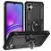Mobigear Armor Ring Coque Samsung Galaxy A05 Coque arrière Rigide Anti-Chocs avec Anneau-Support - Noir