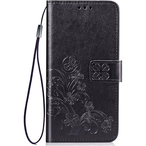 Mobigear Clover Housse Sony Xperia 1 Etui Porte-Monnaie - Noir