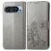 Mobigear Clover Housse Google Pixel 10 Etui Porte-Monnaie - Gris