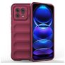 Mobigear Bumpy Coque Xiaomi 13 Coque arrière en TPU Souple - Bordeaux