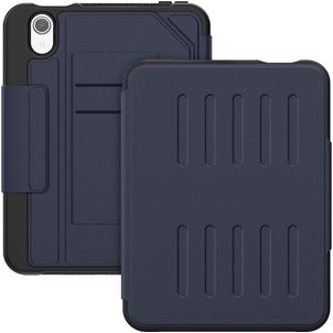 Mobigear Magnetic Folio Coque iPad Mini 6 (2021) Etui + Porte-crayon - Bleu Marin