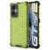 Mobigear Honeycomb Coque Realme GT Neo2 Coque arrière Rigide Anti-Chocs - Vert